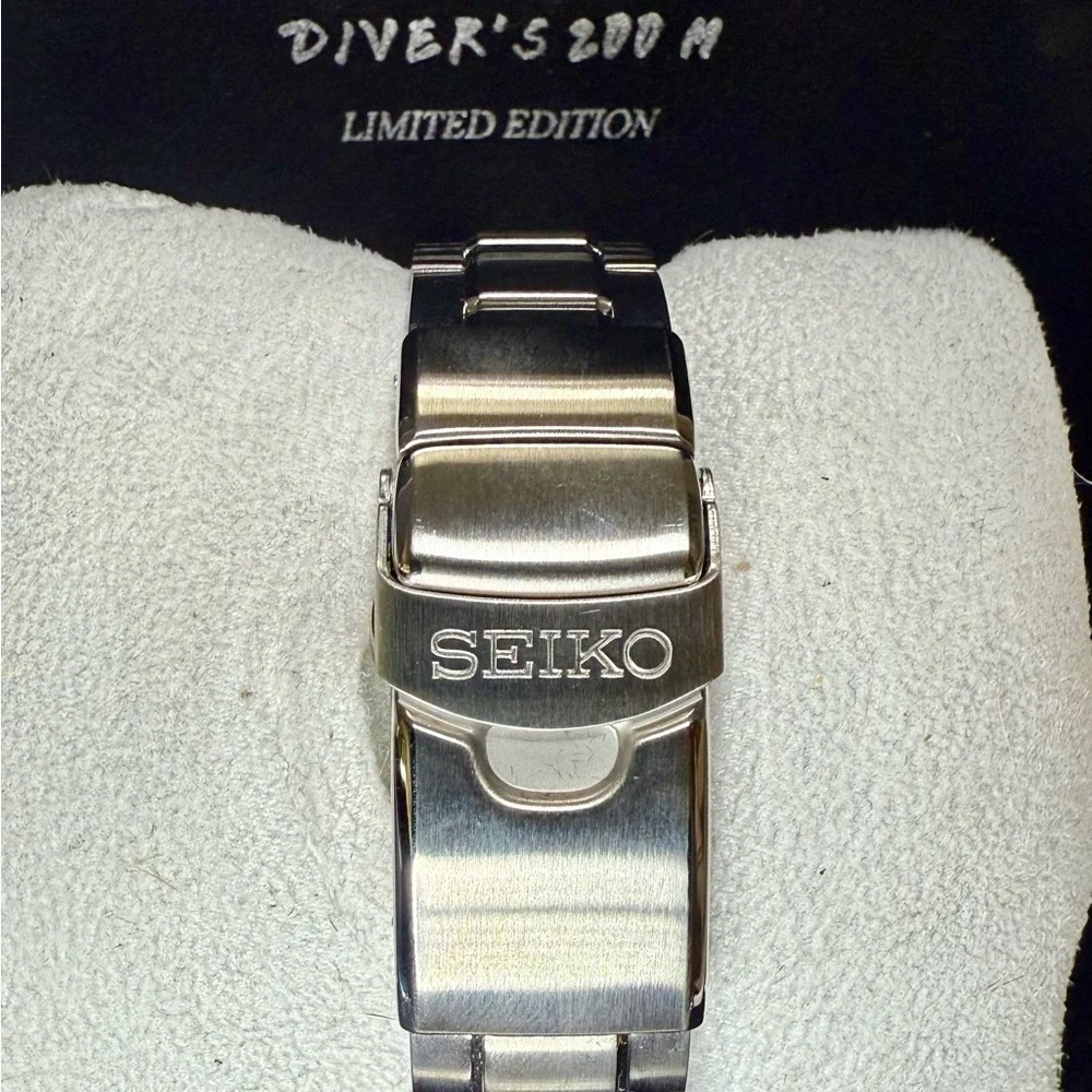 Seiko “Silver Sumo” Date Silver Dial Auto Mens Classic Watch *Limited Edition*